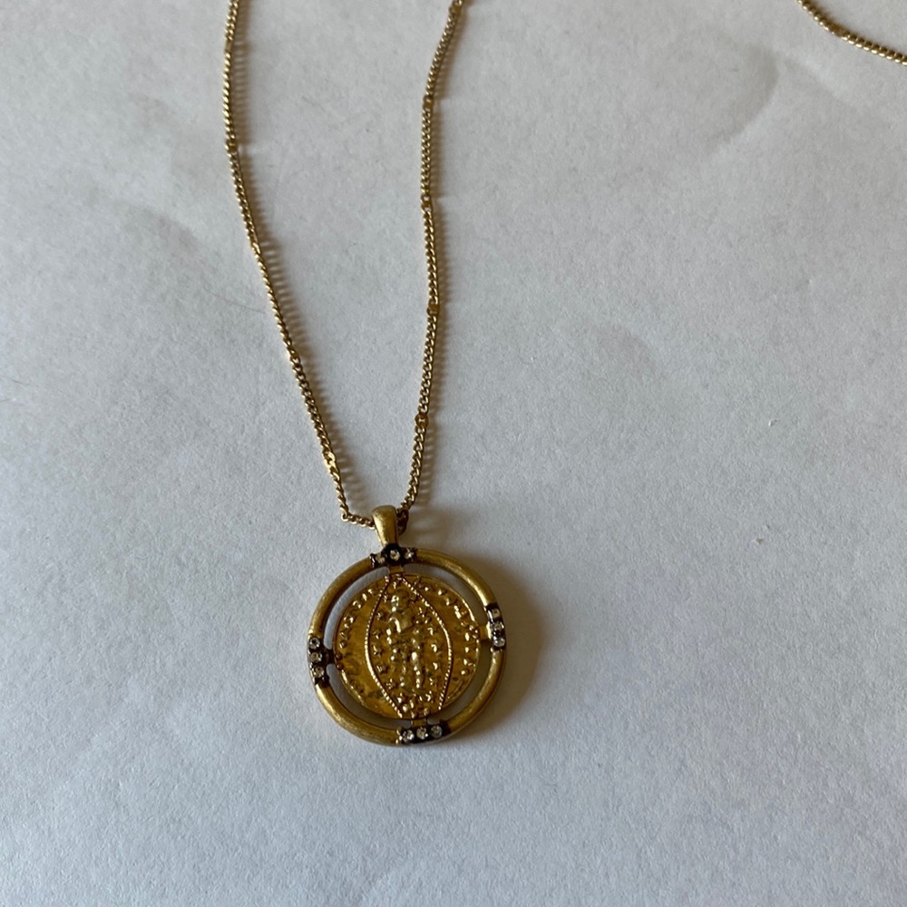 Stella & Dot Julia Coin Necklace
